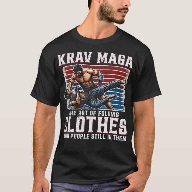 S2 Krav Maga (45) T-Shirt (Front)