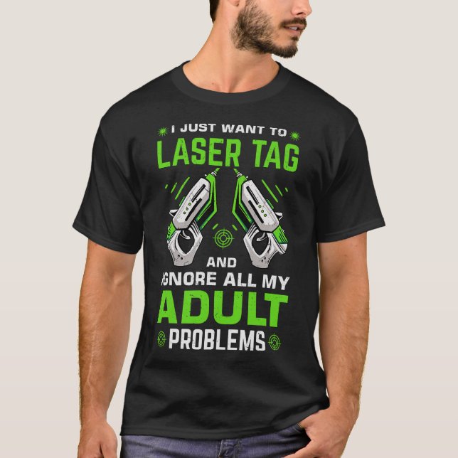 S2 Laser Tag (95) T-Shirt (Front)