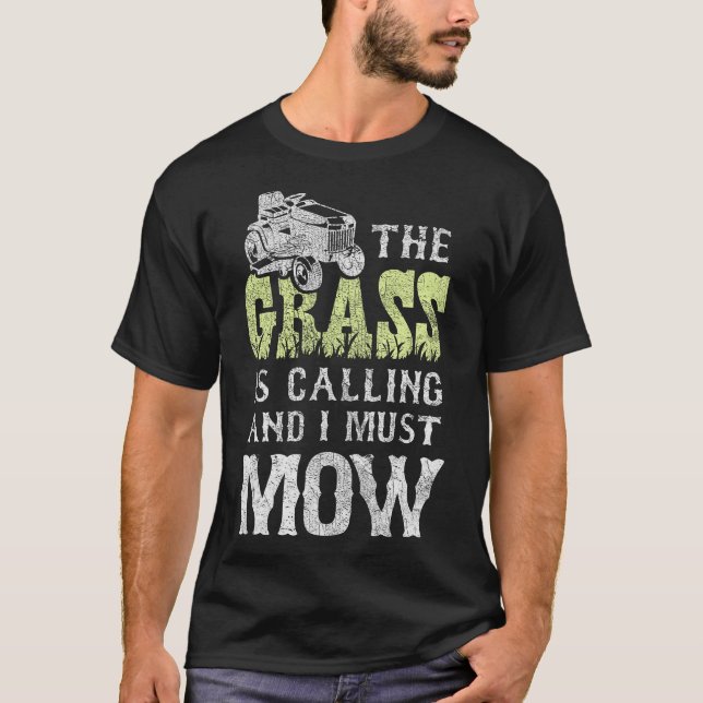 S2 Lawn Mowing Mower Lawnmower (29) T-Shirt (Front)