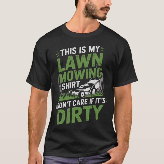 S2 Lawn Mowing Mower Lawnmower (34) T-Shirt (Front)
