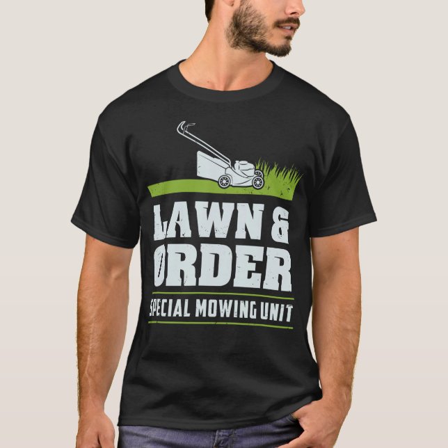 S2 Lawn Mowing Mower Lawnmower (35) T-Shirt (Front)