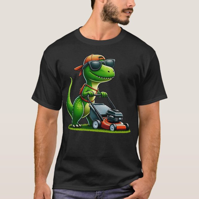S2 Lawn Mowing Mower Lawnmower (61) T-Shirt (Front)