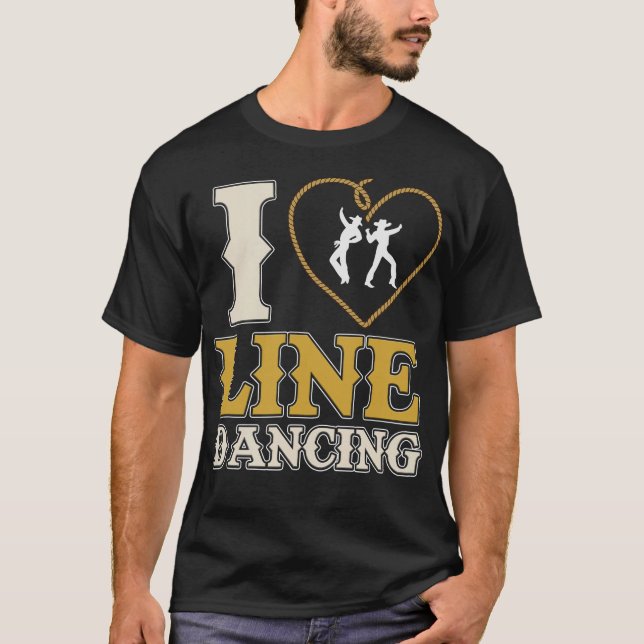 S2 Line Dancing Line Dance Line Dancer (107) T-Shirt (Front)