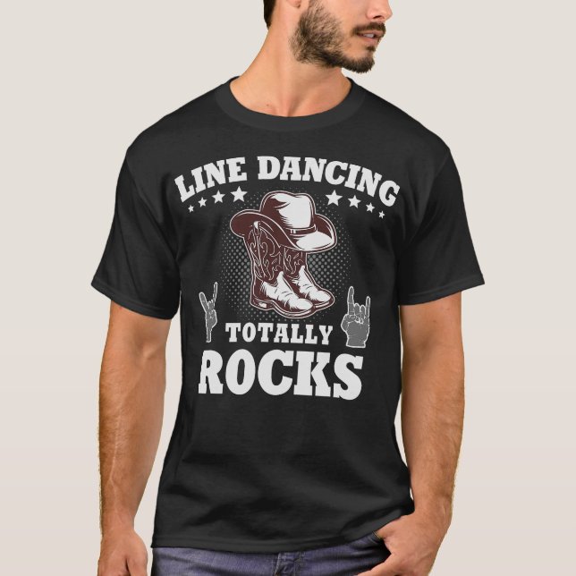 S2 Line Dancing Line Dance Line Dancer (58) T-Shirt (Front)