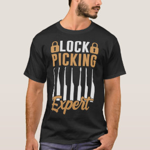 S2 Lock Picking Lockpicking Locksmith (48) T-Shirt