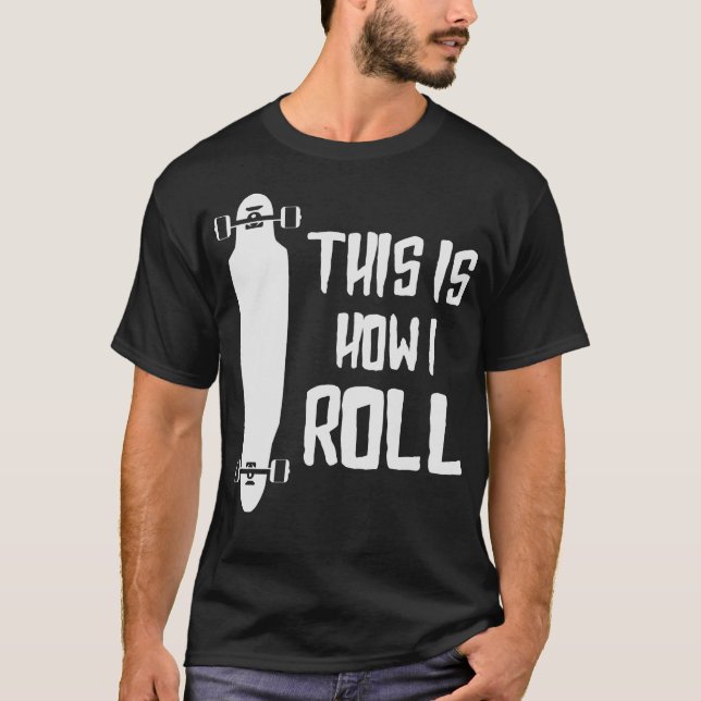 S2 Longboarding Longboard Longboarder (15) T-Shirt (Front)