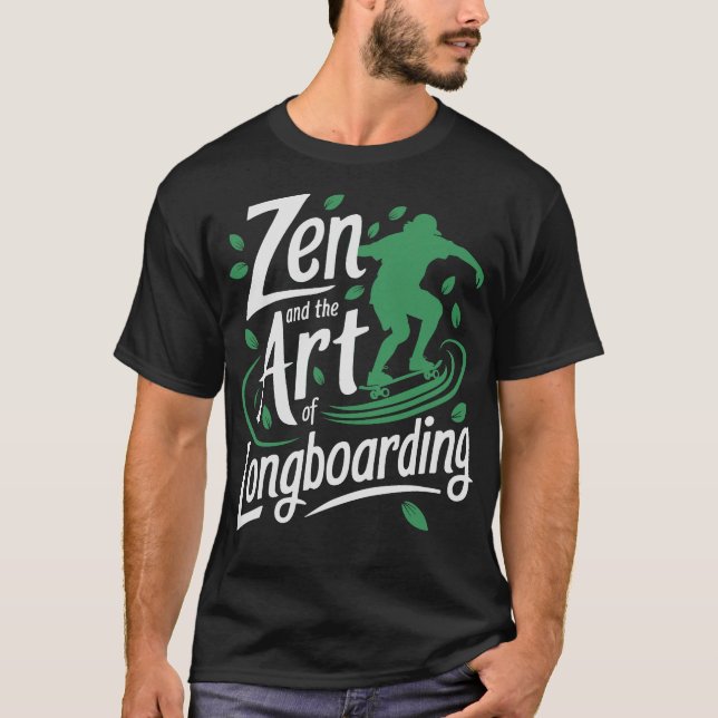 S2 Longboarding Longboard Longboarder (164) T-Shirt (Front)