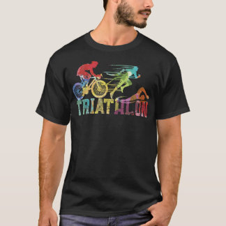 S2 Triathlon Triathlete Swim Bike Run (51) T-Shirt