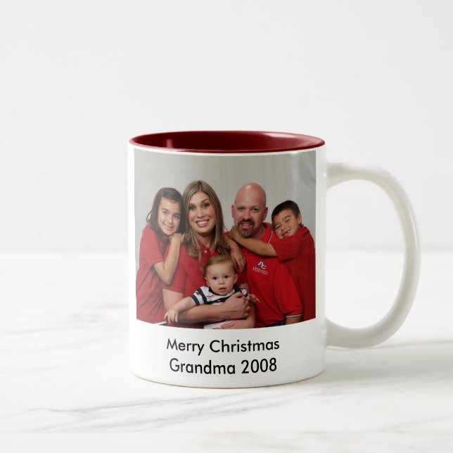 s42028ca107515_6, Merry Christmas Grandma 2008 Two-Tone Coffee Mug (Right)