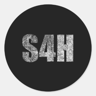 S4h Tank Classic Round Sticker