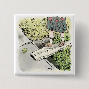 s 15 cm square badge