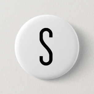 S 6 CM ROUND BADGE