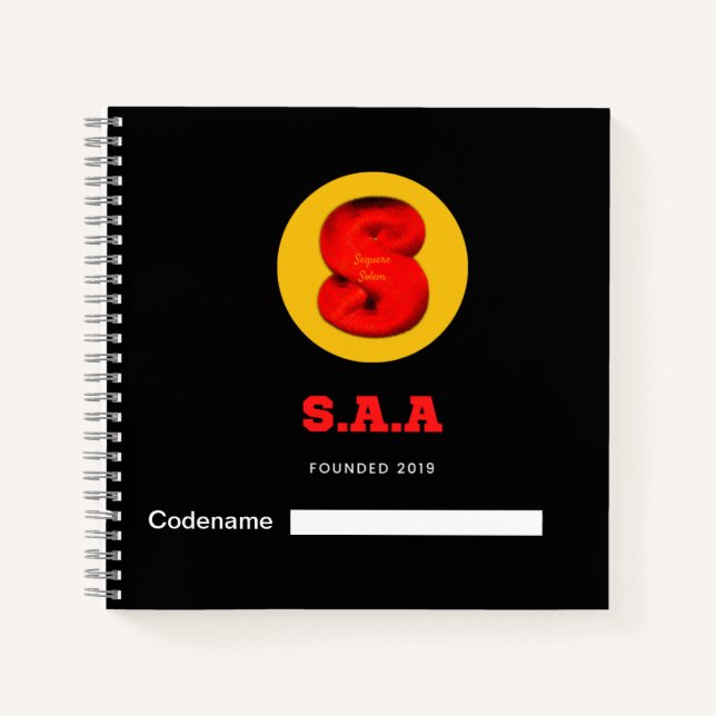 S.A.A Notebooks (Front)