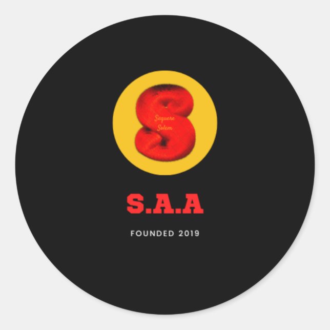 S.A.A Stickers (Front)