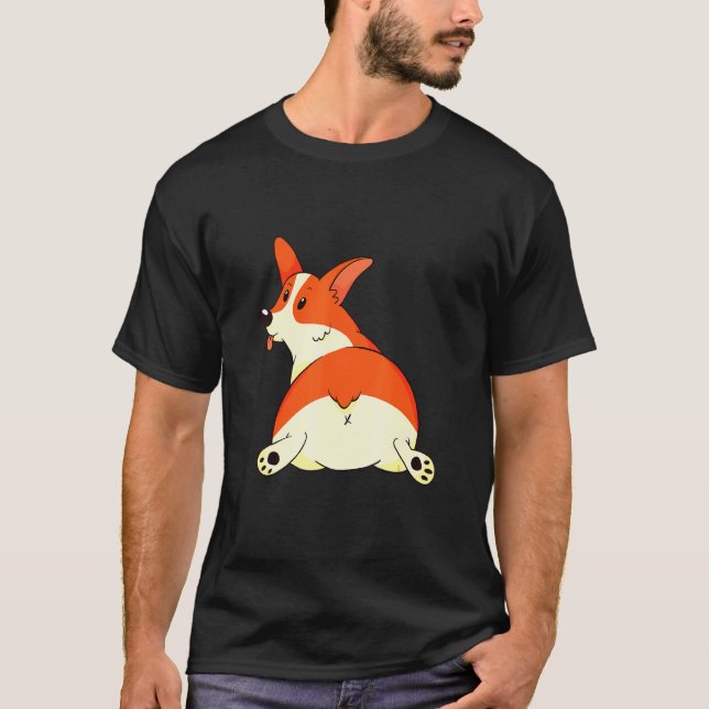 S Animal Owners Corgi T-Shirt (Front)