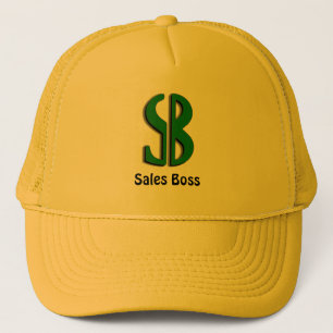 'S' 'B' Dollar Sign Trucker Hat