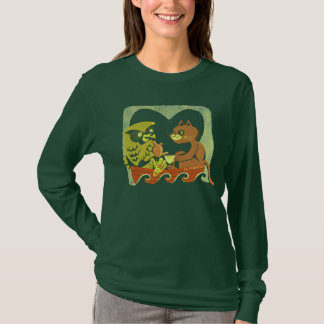 s.Britt Owl and Kitty At Sea Shirt