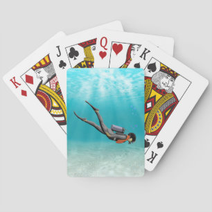 S.C.U.B.A. Diver Playing Cards
