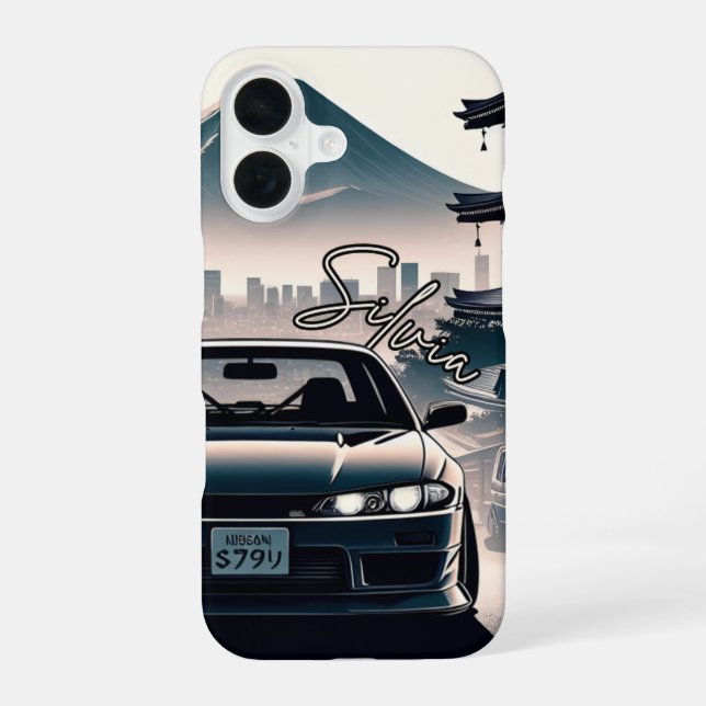 S Chassis (Backbone of Drifting culture) iPhone 16 Case (Back)