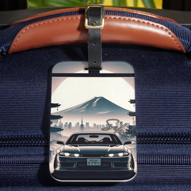 S Chassis (Backbone of Drifting culture) Luggage Tag (Front Insitu 2)
