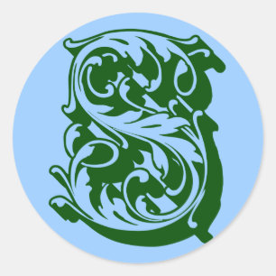 S CLASSIC ROUND STICKER