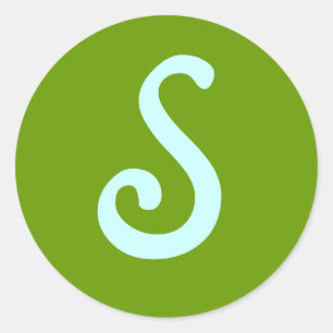 S CLASSIC ROUND STICKER