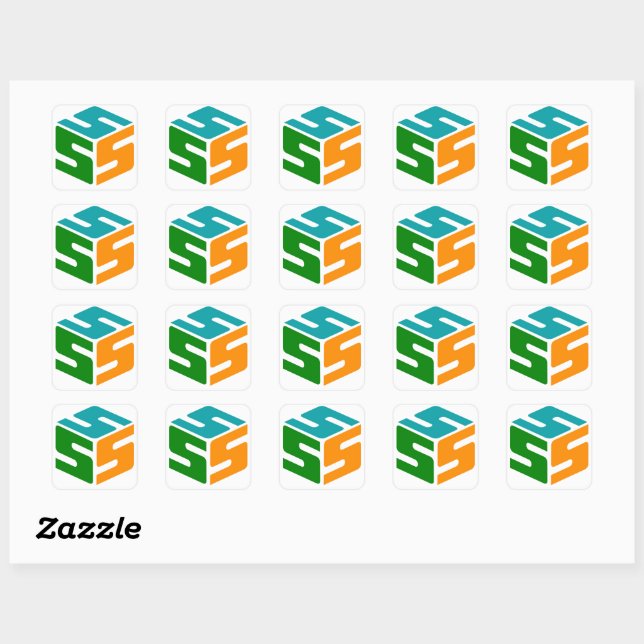 S-Cubed Logo Sticker (20) (Sheet)