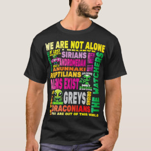 s Extraterrestrial Conspiracy I Want To Believe A T-Shirt