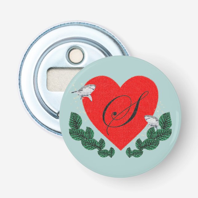 S for Sharks Bottle Opener (Front)