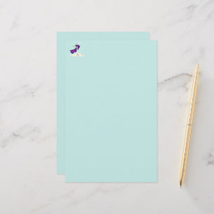 S.G. Draped Cross Stationery