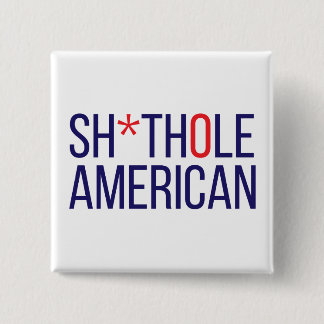 S-Hole American 15 Cm Square Badge