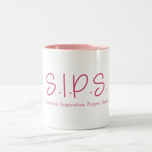 S.I.P.S. Mug Colour Interior - Pink (Center)