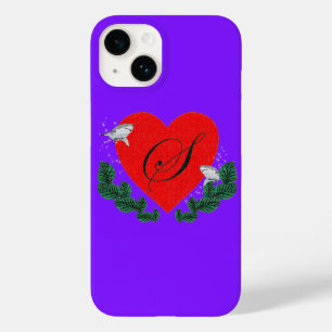 S in a heart Case-Mate iPhone case