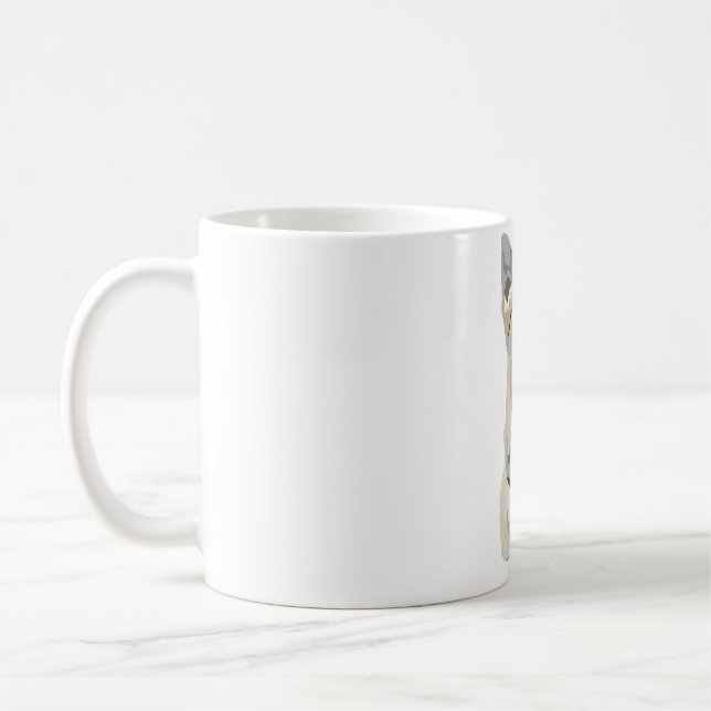 S is for Sand Cat Coffee Mug (Left)