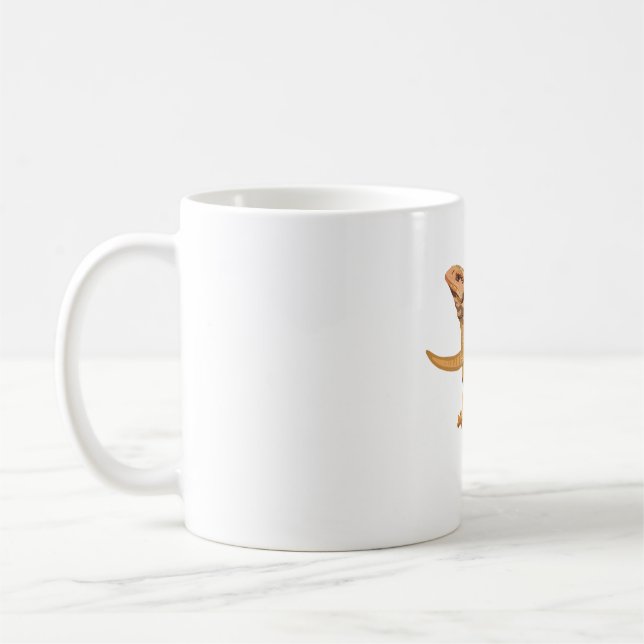 S is for Savannah Monitor  Coffee Mug (Left)