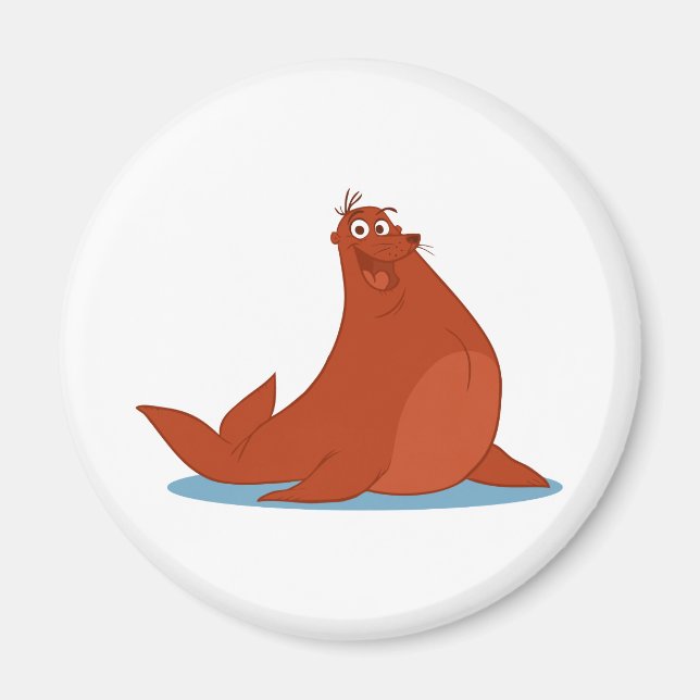 S is for Seal Magnet (Front)