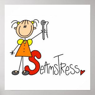 S is for Seamstress Poster