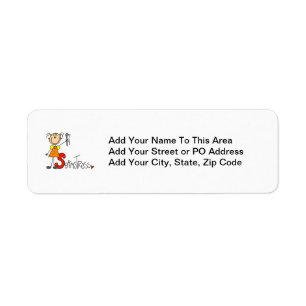 S is for Seamstress Return Address Label
