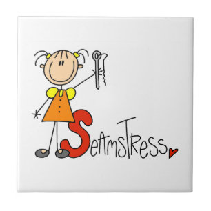 S is for Seamstress Tile
