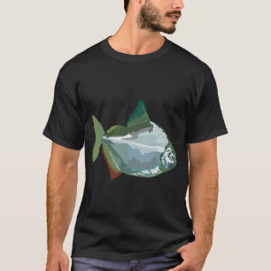 S is for Silver Dollar Fish,Silver Dollar Fish – T-Shirt