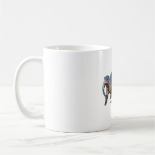 S is for Smooth Coated Otter Coffee Mug