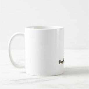 S is for Snow Leopard Coffee Mug