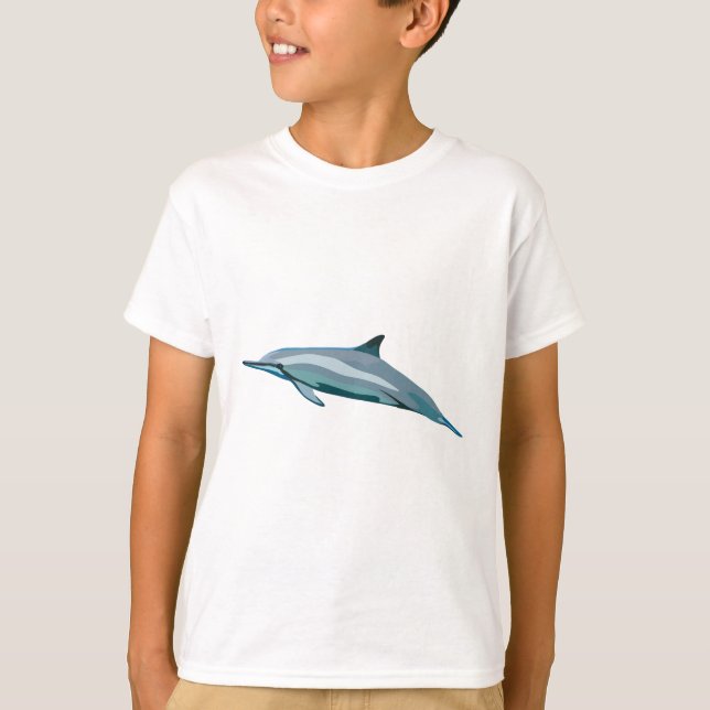 S is for Spinner Dolphin T-Shirt (Front)
