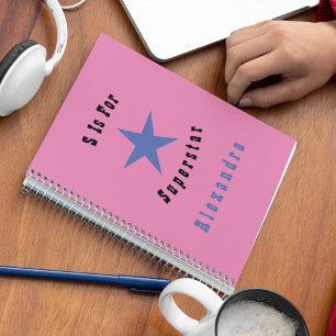 S Is For Superstar Notebook