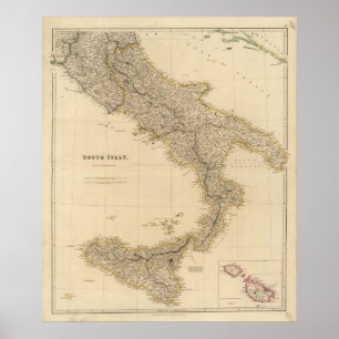 S Italy Poster