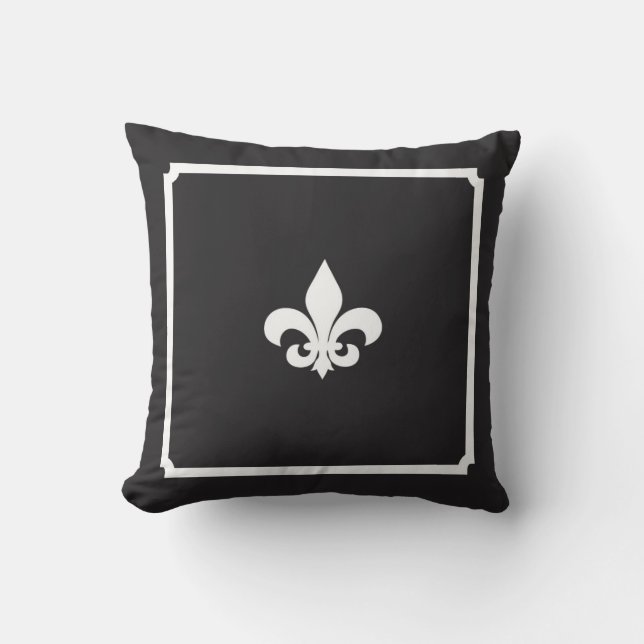 S.K. Paris Le Fleur Throw Pillow (Front)