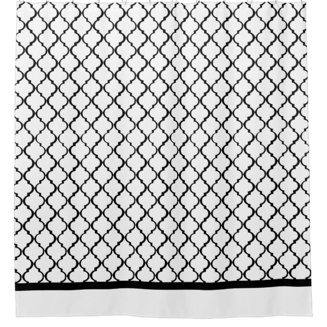 S.K. Trellis Shower Curtain (Front)