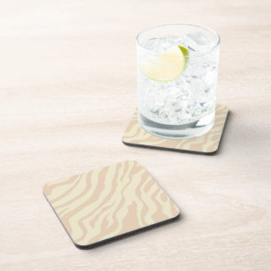 S.K.: Zebra Fever Cork Coaster