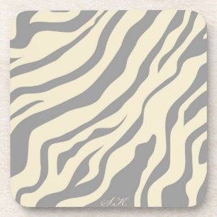 S.K.: Zebra Fever Cork Coaster