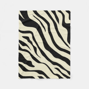 S.K. Zebra Fever Fleece Blanket
